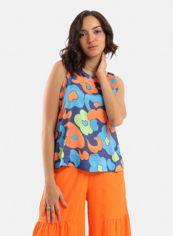 Azul Sleeveless Blouse - Image 1